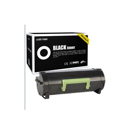 Toner compatible  -  LEXMARK 53B0HA0  -  negro  -  (53B0HA0)