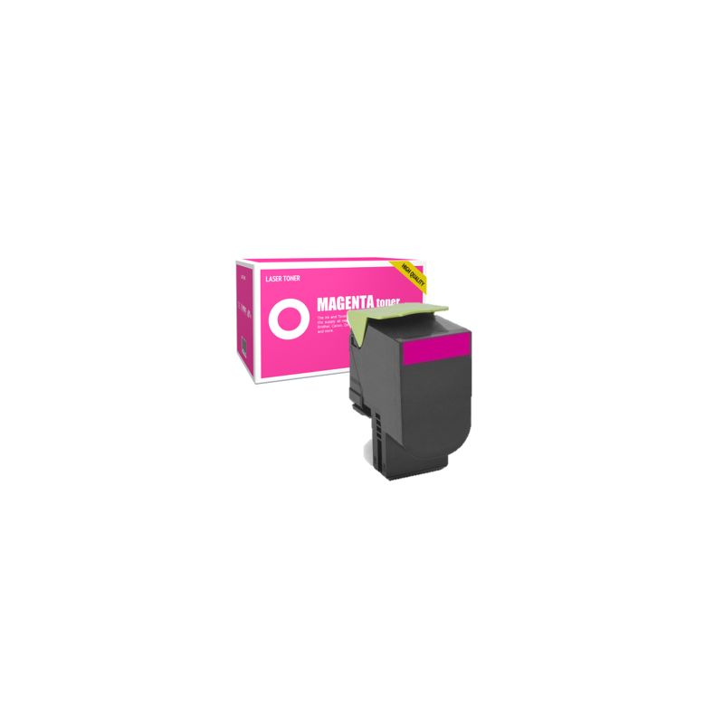 Toner compatible  -  LEXMARK 24B6009  -  magenta  -  (24B6009)