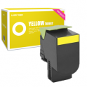 Toner compatible  -  LEXMARK 24B6010  -  amarillo  -  (24B6010)
