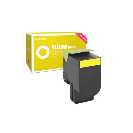 Toner compatible  -  LEXMARK 24B6010  -  amarillo  -  (24B6010)