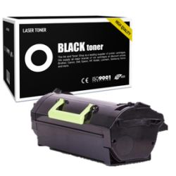 Toner compatible  -  LEXMARK 24B6015  -  negro  -  (24B6015)
