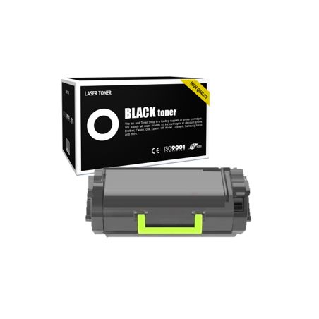 Toner compatible  -  LEXMARK 53B0XA0  -  negro  -  (53B0XA0)