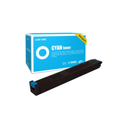 Toner compatible  -  SHARP MX23GTCA  -  cian  -  (MX23GTCA)