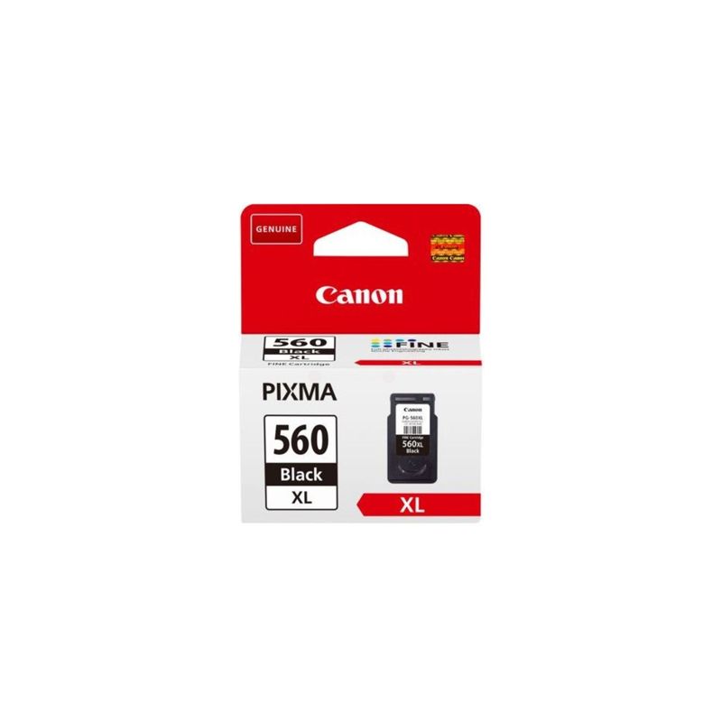 Cartucho de tinta original  -  CANON 560XL / PG560XL  -  negro  -  (3712C001)  -  gran capacidad