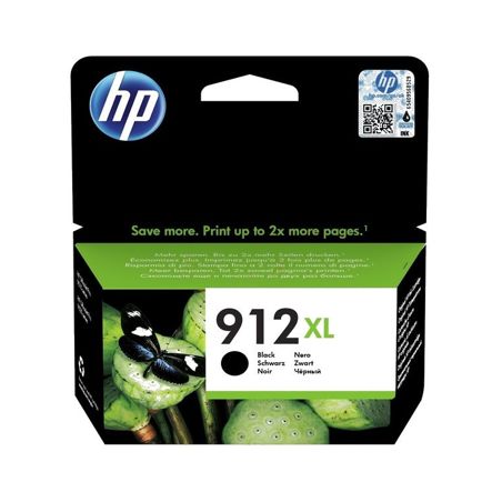 cartucho de tinta original  -  HP 912XL  -  negro  -  (3YL84AE)  -  gran capacidad