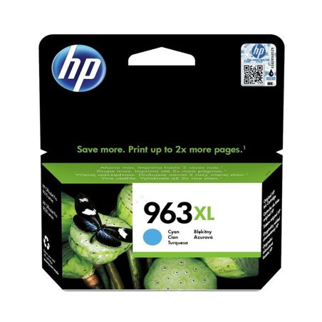 cartucho de tinta original  -  HP 963XL  -  cian  -  (3JA27AE)  -  gran capacidad