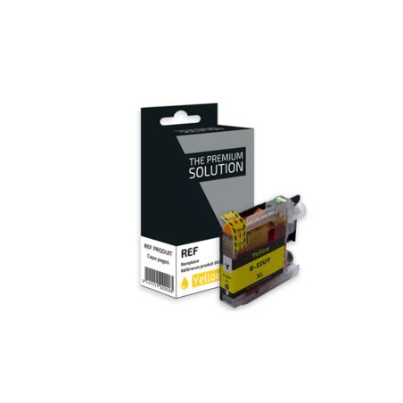 cartucho de tinta compatible  -  BROTHER LC3219XLY  -  amarillo  -  (LC3219XL-Y)