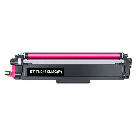 Toner Compatible - Brother TN248XL Cyan Cartucho de Toner Generico - Reemplaza TN248XLC