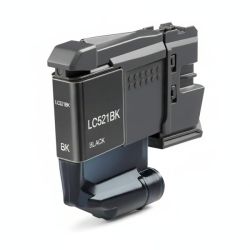 Cartucho de Tinta Compatible - Brother LC521 Negro  Reemplaza LC521BK 