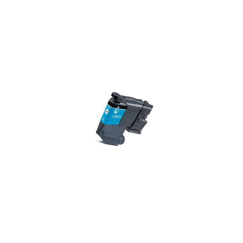 Cartucho de Tinta Compatible - Brother LC521 Cyan Reemplaza LC521C