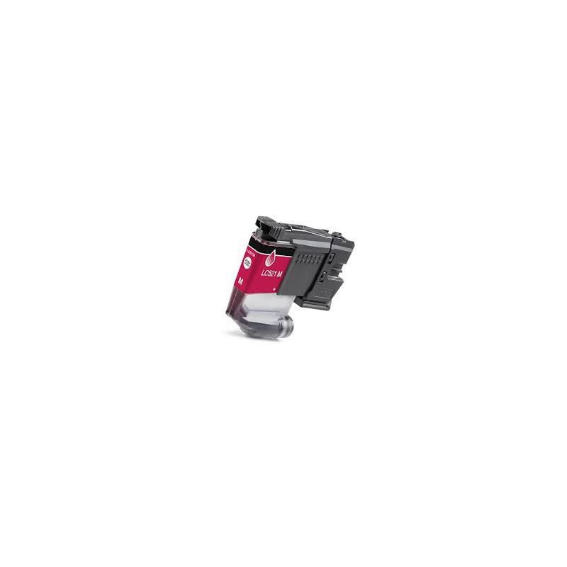 Cartucho de Tinta Compatible - Brother LC521 Magenta Reemplaza LC521M