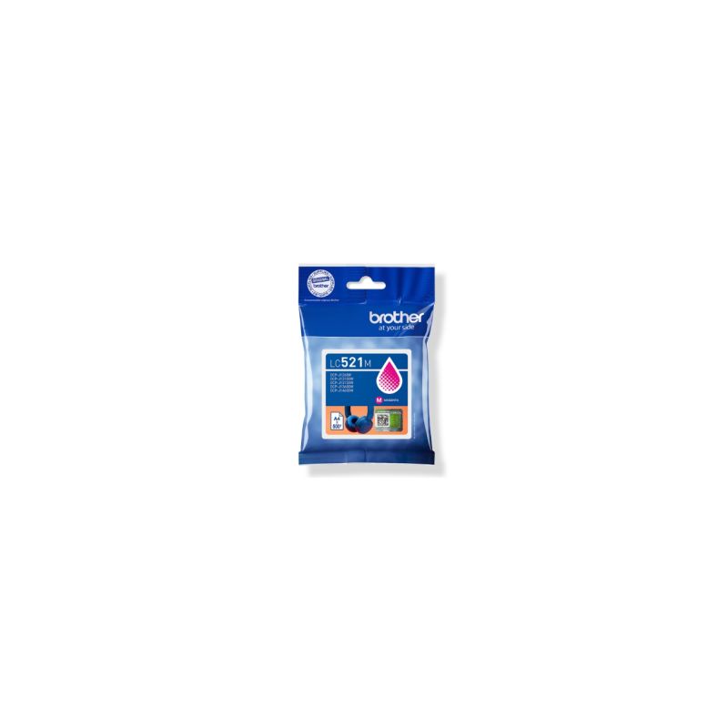 Cartucho de Tinta Original - Brother LC521M Magenta
