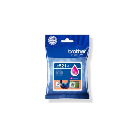 Cartucho de Tinta Original - Brother LC521M Magenta