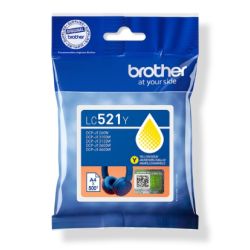 Cartucho de Tinta Original - Brother LC521Y Amarillo