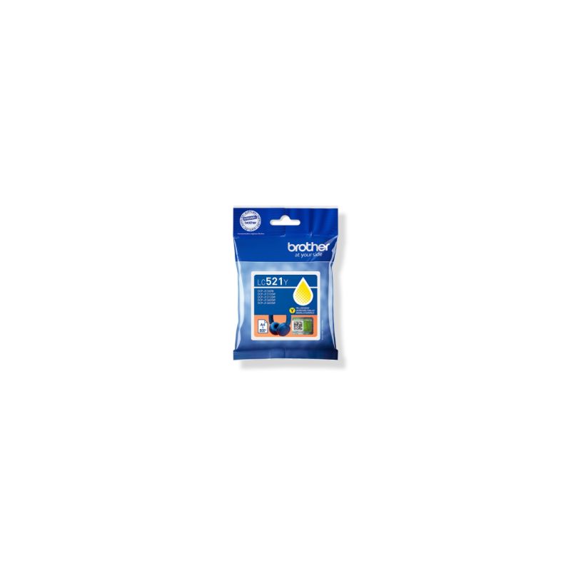 Cartucho de Tinta Original - Brother LC521Y Amarillo