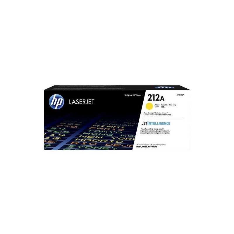 Tóner original  -  HP 212A  -  amarillo  -  (W2122A)