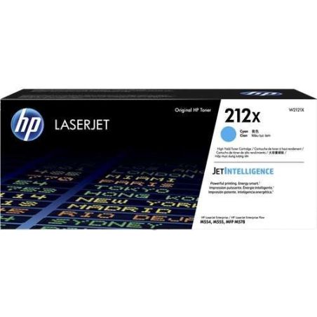 Tóner original  -  HP 212X  -  cian  -  (W2121X)