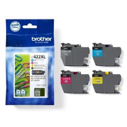 Brother LC422XL Pack 4 Cartuchos de Tinta Originales - LC422XLVAL