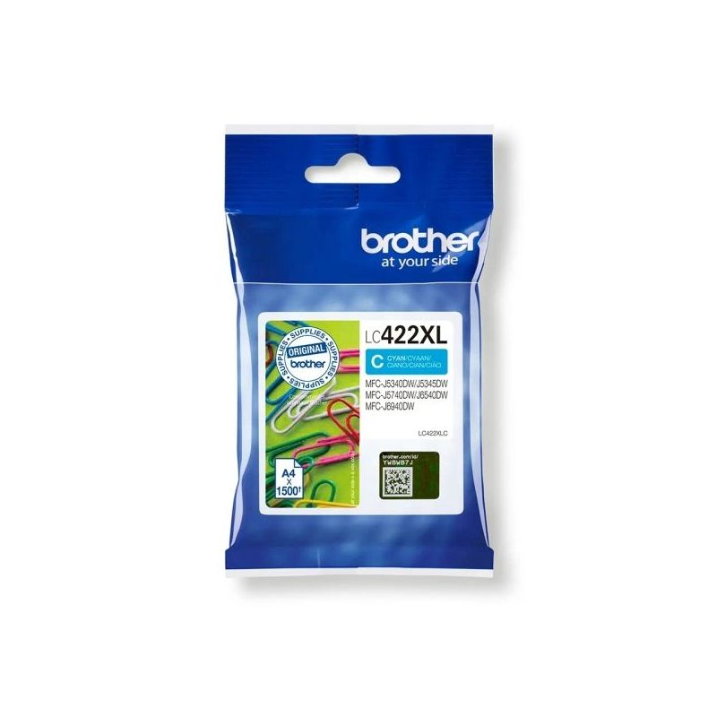 Brother LC422XL Cian Cartucho de Tinta Original - LC422XLC