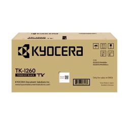 Kyocera TK1260 Negro Cartucho de Tóner Original - 1T0C150NL0