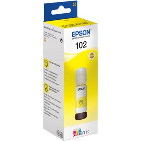 Epson 102 Amarillo Botella de Tinta Original - C13T03R440
