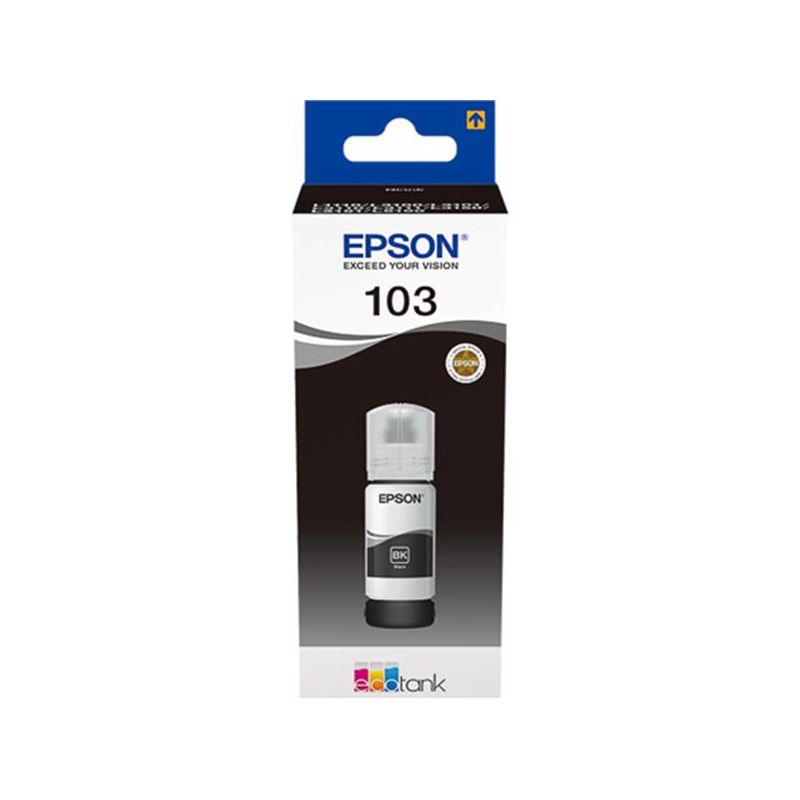 Epson 103 Negro Botella de Tinta Original - C13T00S14A10