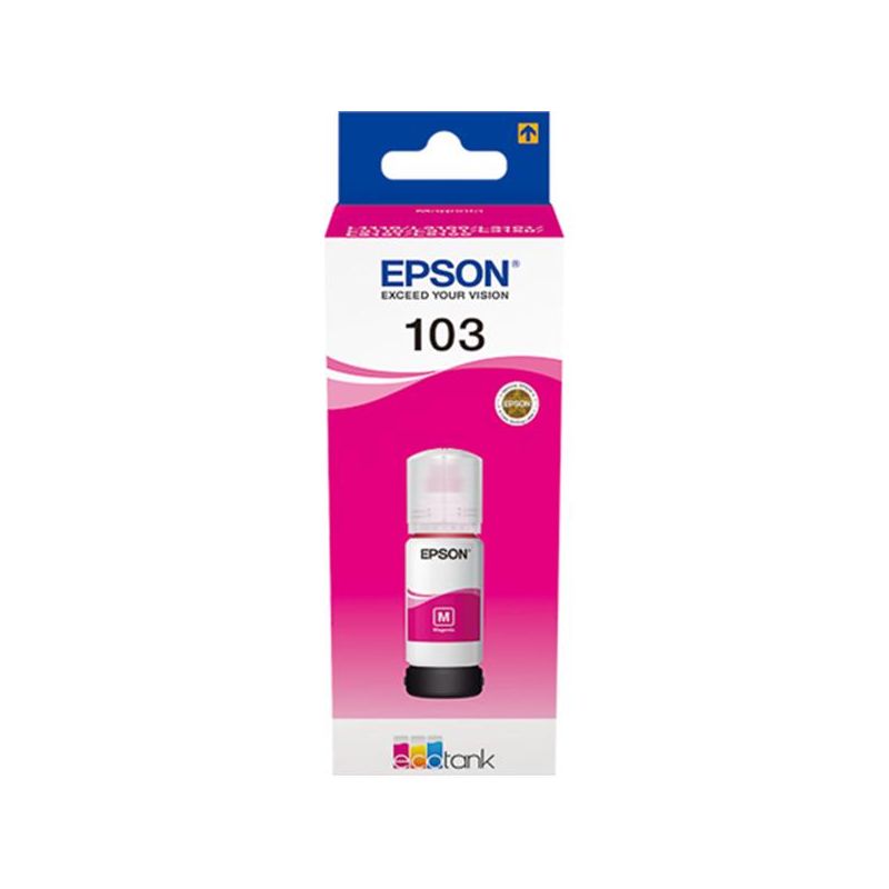 Epson 103 Magenta Botella de Tinta Original - C13T00S34A10