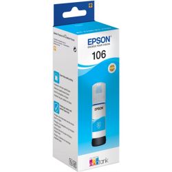 Epson 106 Cyan Botella de Tinta Original - C13T00R240