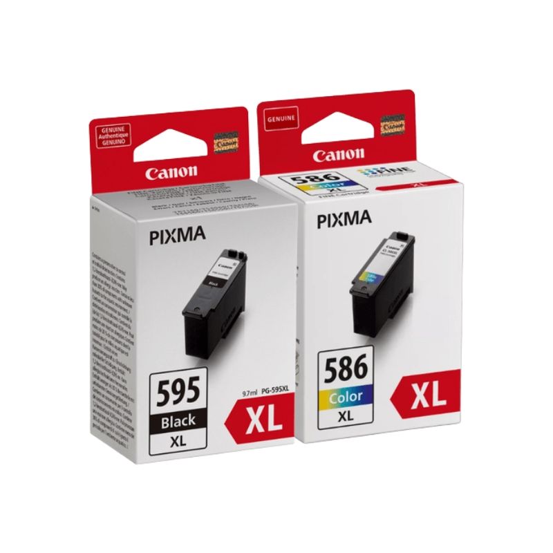 Canon PG-595XL/CL-586XL Multipack de 2 Cartuchos de Tinta Originales - 7170C004