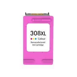 Remanufacturado HP 308XL+ Color Cartucho de Tinta - Reemplaza 7FP2UE - Alta Capacidad/Jumbo
