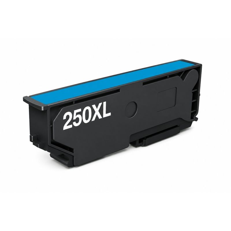 Epson 250XL Cyan Cartucho de Tinta Generico - Reemplaza C13T16P24010/C13T16N24010