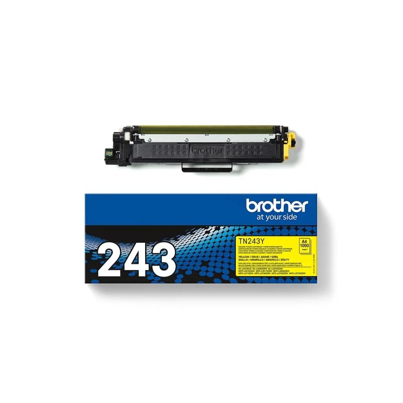 Brother TN243 Amarillo Cartucho de Toner Original - TN243Y