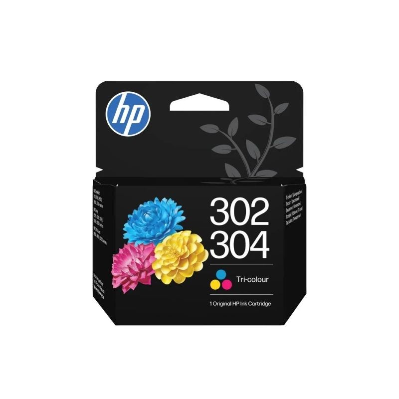 HP 302/304 Color Cartucho de Tinta Original - B7RT6AE/F6U65AE/N9K05AE
