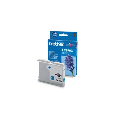 Cartucho de tinta original  -  BROTHER LC970  -  cian  -  (LC970-C)