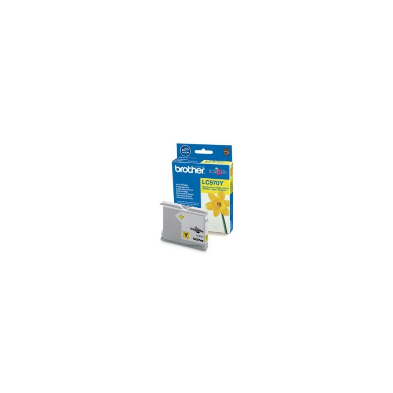 Cartucho de tinta original  -  BROTHER LC970  -  amarillo  -  (LC970-Y)
