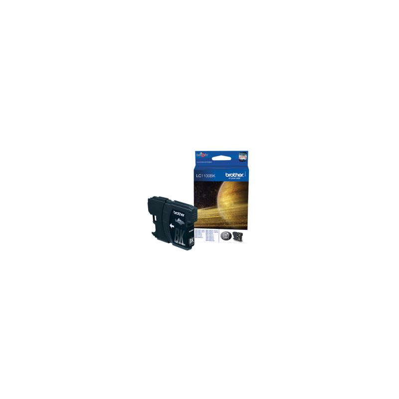 Cartucho de tinta original  -  BROTHER LC1100  -  negro  -  (LC1100-BK)