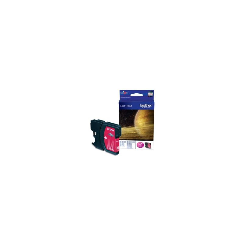 Cartucho de tinta original  -  BROTHER LC1100  -  magenta  -  (LC1100-M)
