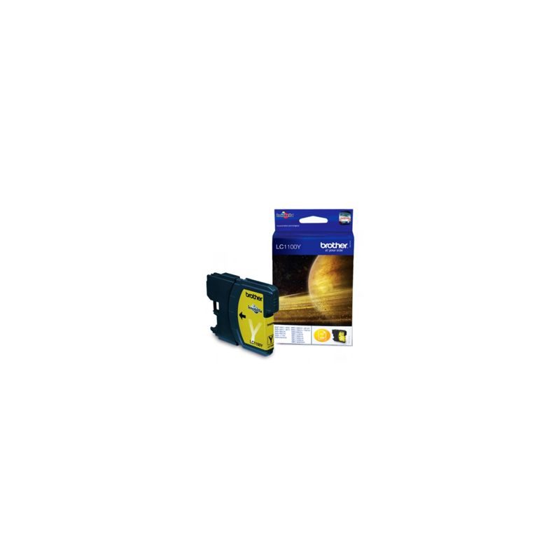 Cartucho de tinta original  -  BROTHER LC1100  -  amarillo  -  (LC1100-Y)