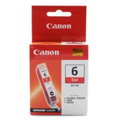 Cartucho de tinta original  -  CANON 6 / BCI6R  -  rojo  -  (8891A002)
