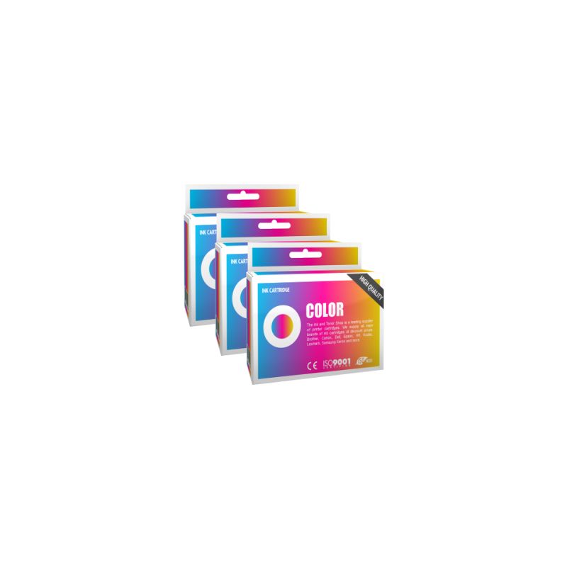 1 pack de 3 cartuchos de tinta