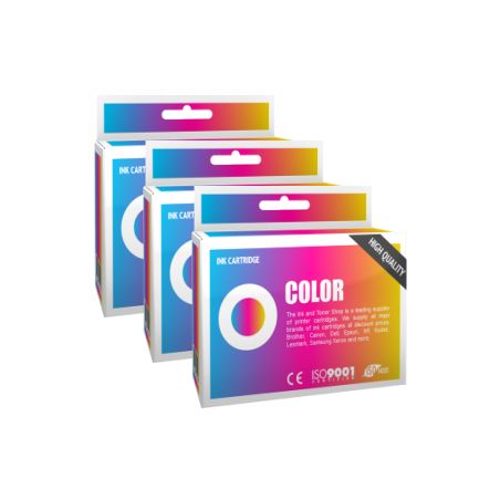 1 pack de 3 cartuchos de tinta
