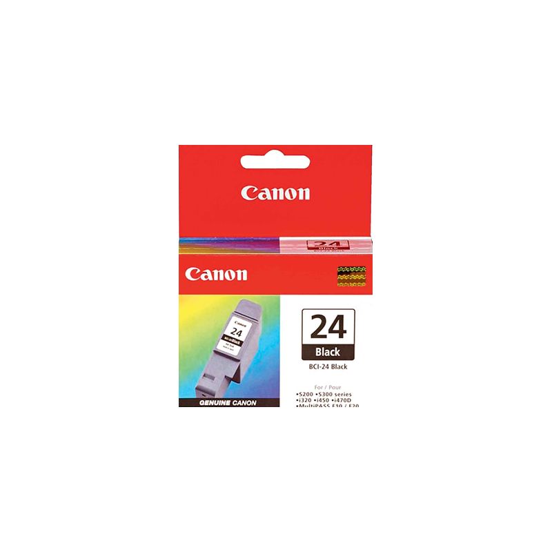 Cartucho de tinta original  -  CANON BCI-24 BK  -  negro  -  (6881A002)