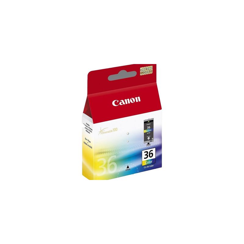 Cartucho de tinta original  -  CANON CLI-36  -  color  -  (1511B001)