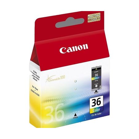 Cartucho de tinta original  -  CANON CLI-36  -  color  -  (1511B001)