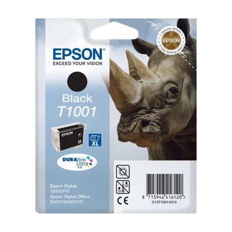 Cartucho de tinta original  -  EPSON T1001  -  negro  -  (C13T10014010)
