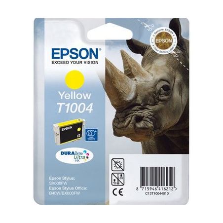 Cartucho de tinta original  -  EPSON T1004  -  amarillo  -  (C13T10044010)