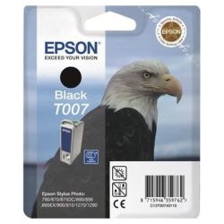 Cartucho de tinta original  -  EPSON T007  -  negro  -  (C13T00740110)