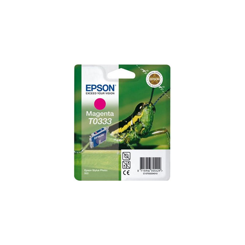 Cartucho de tinta original  -  EPSON T0333  -  magenta  -  (C13T03334010)