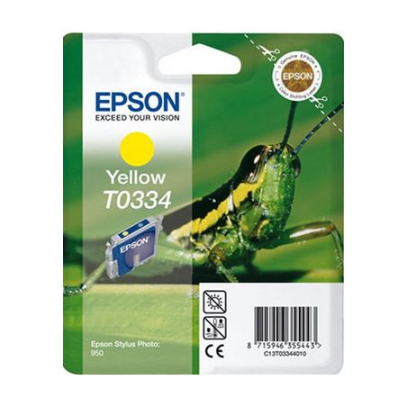 Cartucho de tinta original  -  EPSON T0334  -  amarillo  -  (C13T03344010)