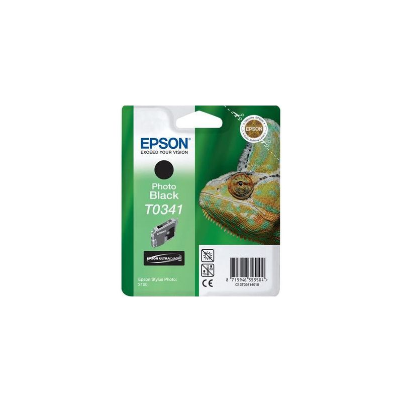 Cartucho de tinta original  -  EPSON T0341  -  negro  -  (C13T03414010)